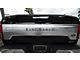 Tailgate Insert Letters; Leadfoot Gray (18-20 F-150 King Ranch)