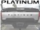 Tailgate Insert Letters; Reflective Black Shadow (18-20 F-150 Platinum)