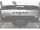 Tailgate Insert Letters; Reflective Black Topo (18-20 F-150 King Ranch)