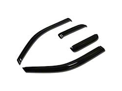 Tape-On Wind Deflectors Window Visors; Smoked (04-14 F-150 SuperCab)