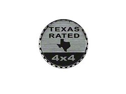 Texas Rated Badge (Universal; Some Adaptation May Be Required)