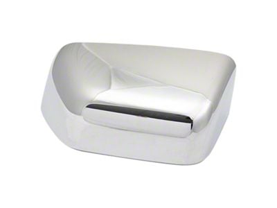 Towing Mirror Cover; Chrome; Driver Side (18-20 F-150)