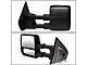Towing Mirror; Left; Powered Heated; With Amber Signal and Puddle Light; Black (04-14 F-150)