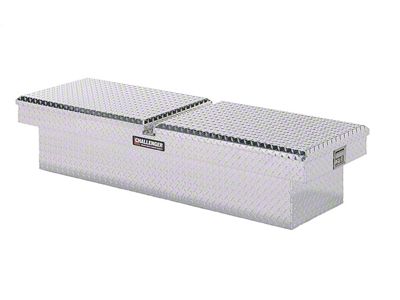 Gull Wing Crossover Tool Box; Brite (97-10 F-150, Excluding Raptor)