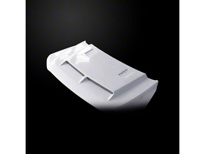 Type-E Style Ram Air Hood; Unpainted (21-24 F-150, Excluding Raptor & Tremor)