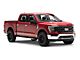 Chrome Delete Upper Grille Overlay; Gloss Black (21-23 F-150 XL, XLT)