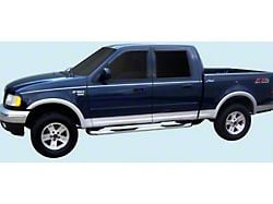 Upper and Lower Stripes; Charcoal/Silver (01-03 F-150 Lariat)