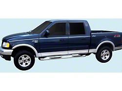 Upper and Lower Stripes; Gold/Green (01-03 F-150 Lariat)