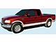 Upper and Lower Stripes; Gold/Toreador Red (97-00 F-150 Lariat)