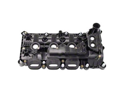 Valve Cover; Driver Side; Black (17-23 3.5L EcoBoost F-150)