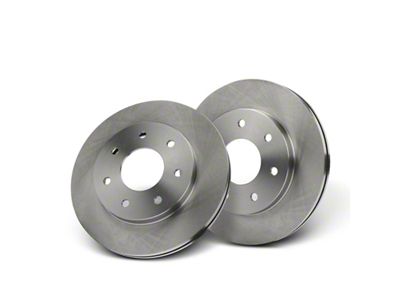 Vented 7-Lug Rotors; Front Pair (04-08 4WD F-150)