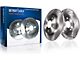 Vented 5-Lug Brake Rotor, Pad, Brake Fluid and Cleaner Kit; Front and Rear (Late 00-03 F-150 Lightning)