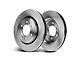 Vented 6-Lug Rotors; Front Pair (10-20 F-150)