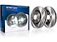 Vented 5-Lug Rotors; Front Pair (97-03 4WD F-150)