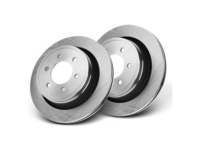 Vented 6-Lug Rotors; Rear Pair (12-14 F-150; 15-20 F-150 w/ Manual Parking Brake)