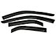 Ventvisor Window Deflectors; Front and Rear; Dark Smoke (15-24 F-150 SuperCab)