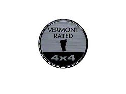 Vermont Rated Badge (Universal; Some Adaptation May Be Required)