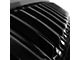 Vertical Fence Style Upper Replacement Grille; Gloss Black (09-14 F-150, Excluding Raptor)