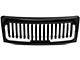Vertical Fence Style Upper Replacement Grille with LED DRL; Black (09-14 F-150, Excluding Raptor)