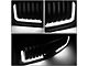 Vertical Fence Style Upper Replacement Grille with LED DRL; Black (09-14 F-150, Excluding Raptor)