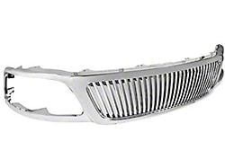 Vertical Front Grille; Chrome (99-03 F-150)