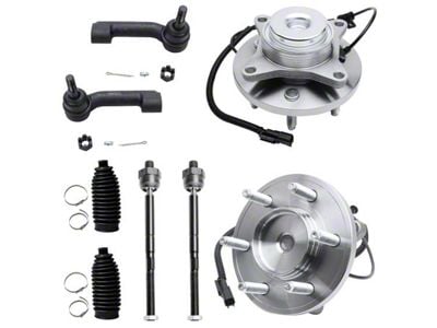 Wheel Hub Assemblies with Tie Rods (11-14 2WD F-150)