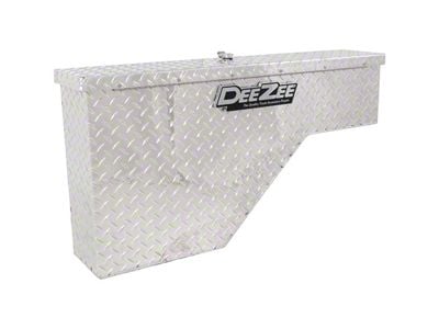 Wheel Well Tool Box; Brite-Tread; Passenger Side (97-24 F-150 Styleside)