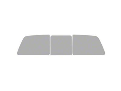 Window Tint Pre-Cut Kit; 3-Piece Back Glass Slider; 25% Medium (09-14 F-150 SuperCrew)