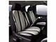 Fia Wrangler Series Front Seat Covers; Black (09-14 F-150 w/ Bench Seat)