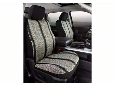 Wrangler Series Front Seat Covers; Black (04-08 F-150 w/ Bucket Seats)