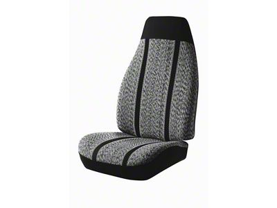Wrangler Series Front Seat Covers; Black (09-14 F-150 w/ Bucket Seats)