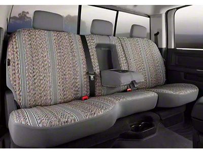 Fia Wrangler Series Front Seat Covers; Gray (97-03 F-150 w/ Bench Seat)