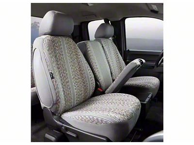 Wrangler Series Front Seat Covers; Gray (11-14 F-150 w/ Bench Seat)