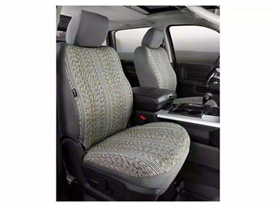 Fia Wrangler Series Front Seat Covers; Gray (01-03 F-150 w/ Bucket Seats)