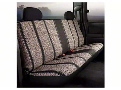 Wrangler Series Rear Seat Cover; Black (97-99 F-150 SuperCab)