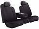 Fia Wrangler Solid Series Front Seat Covers; Black (04-08 F-150 w/ Bench Seat)