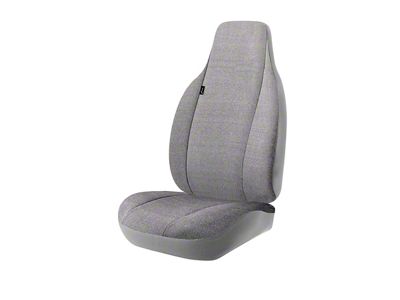 Fia Wrangler Solid Series Front Seat Covers; Gray (09-14 F-150 w/ Bucket Seats)