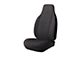 Wrangler Solid Series Rear Seat Cover; Black (23-24 F-150 SuperCab)