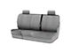 Fia Wrangler Solid Series Rear Seat Cover; Gray (15-22 F-150 SuperCab)