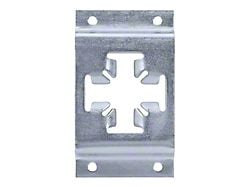 X-Track Rail; Zinc Plated; Single