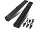 10-Inch Pleated Step Bar Running Boards; Black (17-24 F-250 Super Duty SuperCrew)