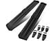 10-Inch Pleated Step Bar Running Boards; Black (17-24 F-250 Super Duty SuperCab)