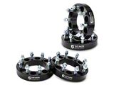 1.50-Inch 8-Lug Wheel Spacers; Black; Set of Four (11-22 F-250 Super Duty)