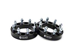 1.50-Inch 8-Lug Wheel Spacers; Black; Set of Two (11-22 F-250 Super Duty)