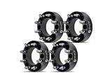 2-Inch 8-Lug Wheel Spacers; Black; Set of Four (11-24 F-250 Super Duty)