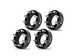 2-Inch 8-Lug Wheel Spacers; Black; Set of Four (11-22 F-250 Super Duty)