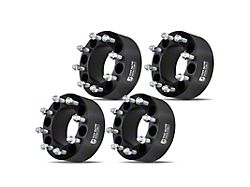 3-Inch 8-Lug Wheel Spacers; Black; Set of Four (11-24 F-250 Super Duty)