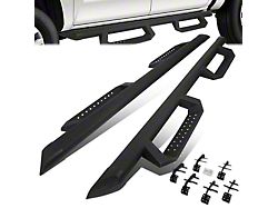 3-Inch Nerf Drop Side Step Bars; Black (17-24 F-250 Super Duty SuperCrew)