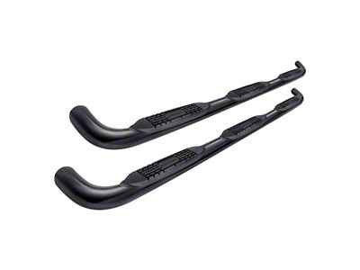 3-Inch Wheel-to-Wheel Nerf Side Step Bars; Black (11-16 F-250 Super Duty SuperCrew w/ 6-3/4-Foot Bed)