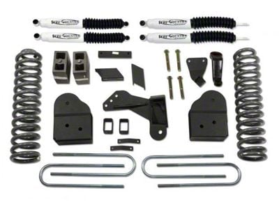 Tuff Country 4-Inch Suspension Lift Kit with SX8000 Shocks (17-19 4WD 6.7L Powerstroke F-250 Super Duty)